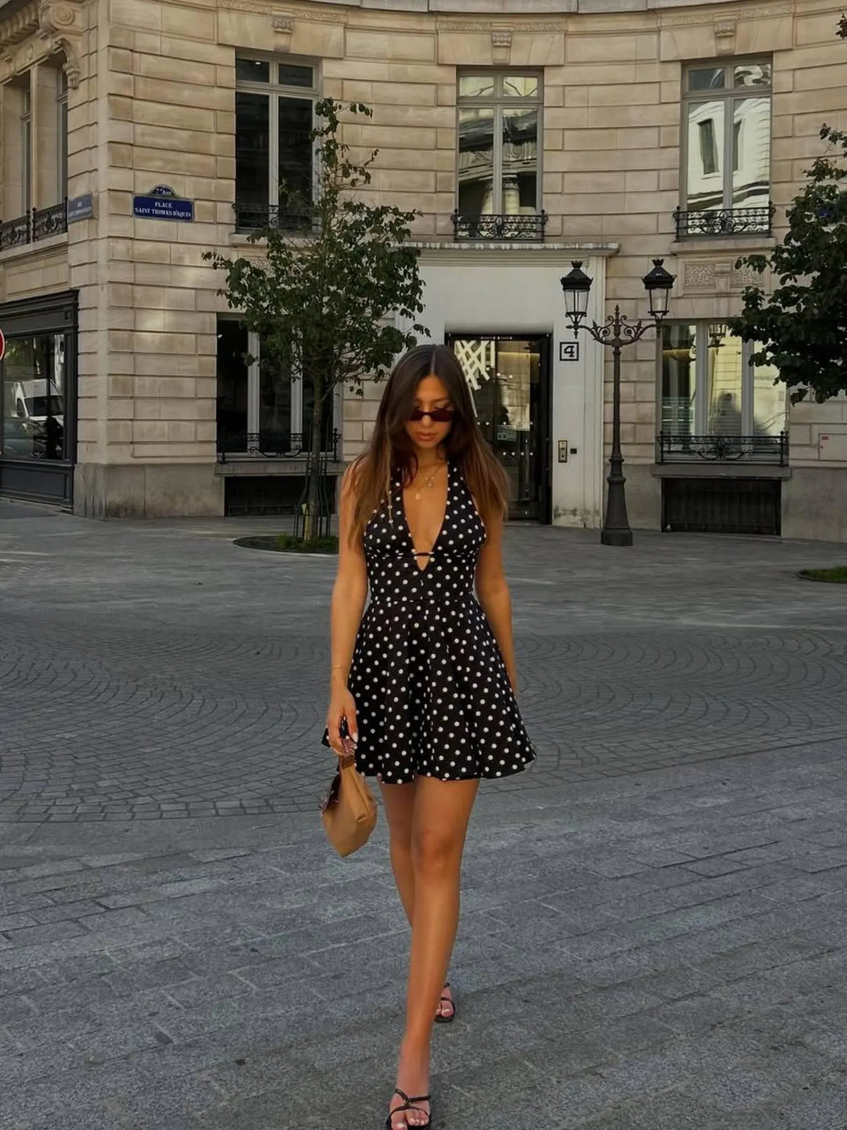 Polka Dot Wide Co Ords Set