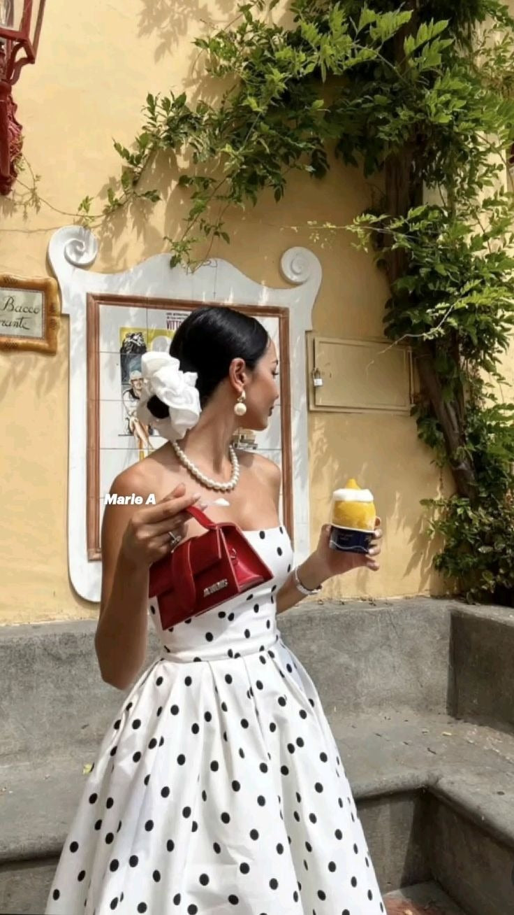 Colette Polka Dot Dress