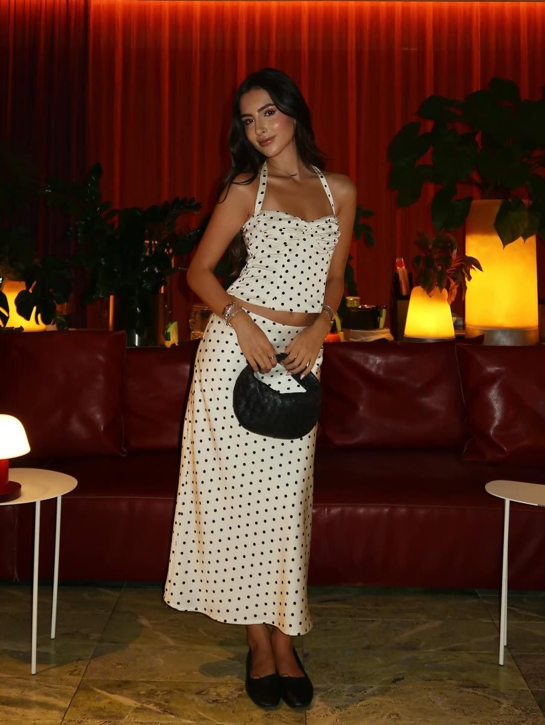 Amour Polka Dot Co-Ord Set