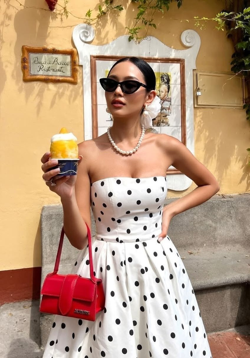 Colette Polka Dot Dress