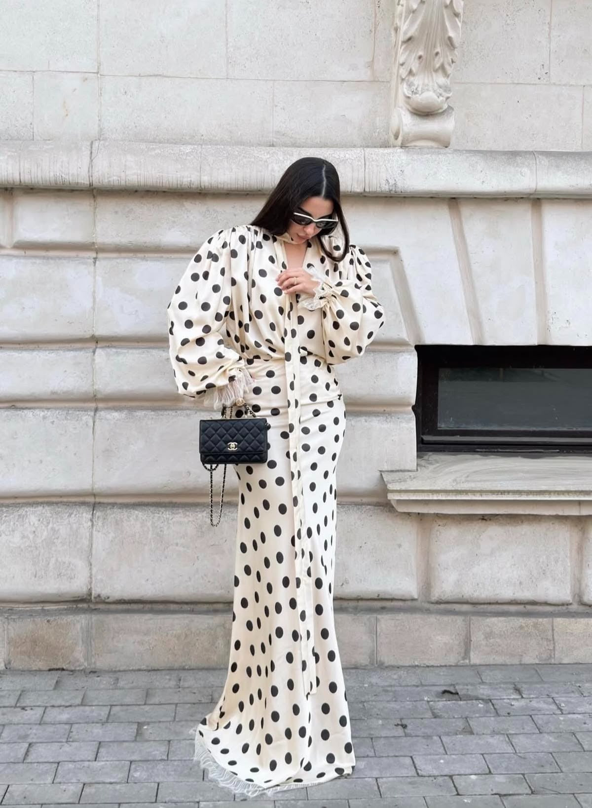 Timeless Black and White Polka Dot