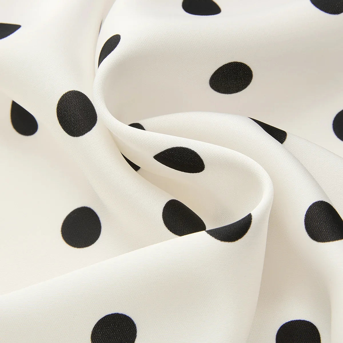Polka Dot Lace Trim Cami Top & Skirt Sets